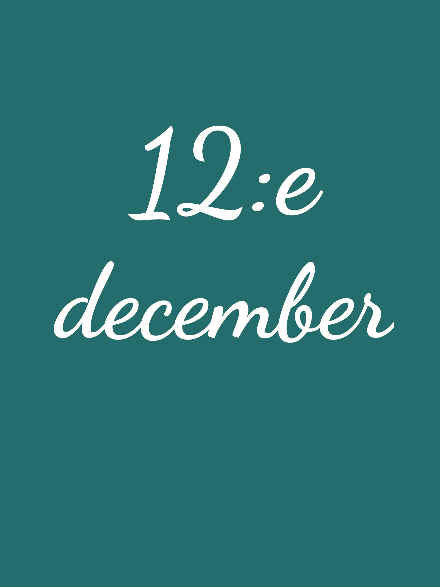12 december